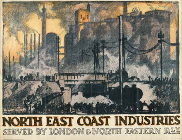 North East Coast Industries Served by London and North Eastern Railway